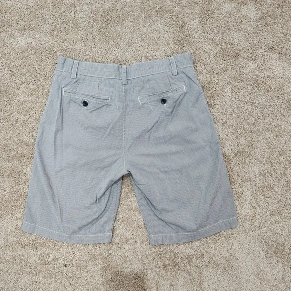 Banana Republic Striped Shorts Chino Casual Walking Size 31 - Picture 6 of 6